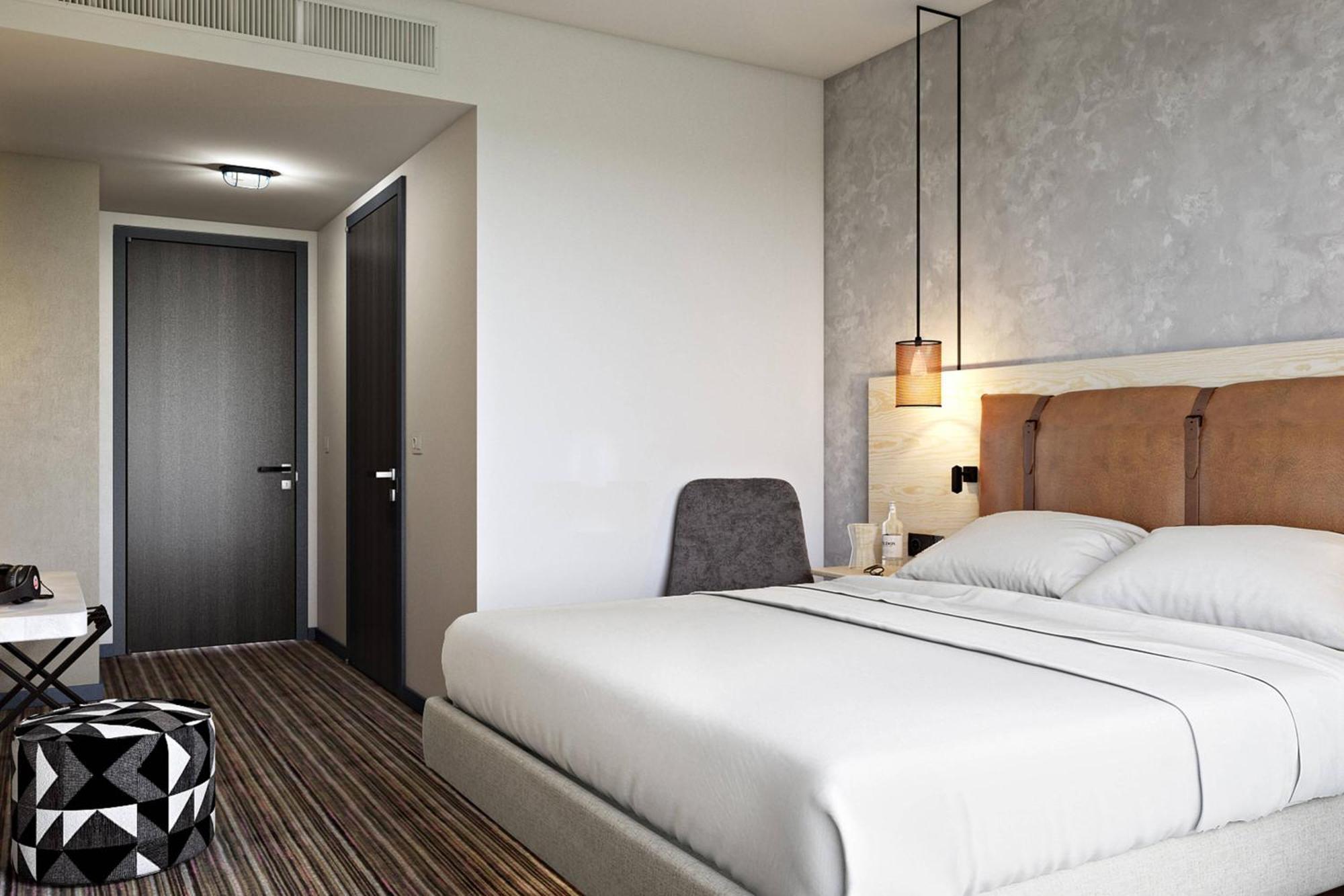 Hotel Moxy Duesseldorf South Extérieur photo